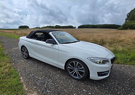 BMW 220d Cabrio M-Lenkrad M-Alufelgen Lenkradheizung