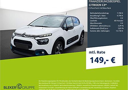Citroën C3 PureTech 110 Shine Pack
