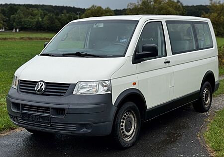 VW T5 Kombi Volkswagen 2.5 TDI 96KW 9-Sitzer AHK