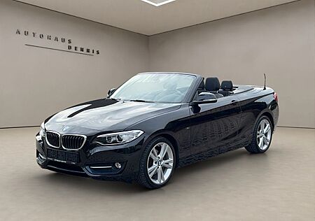 BMW 220i Cabrio Sport-Line 1.Hand/Leder/Xenon