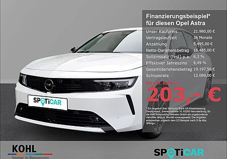 Opel Astra L Edition 1.2 Turbo EU6e SHZ Rückfahrk. PD