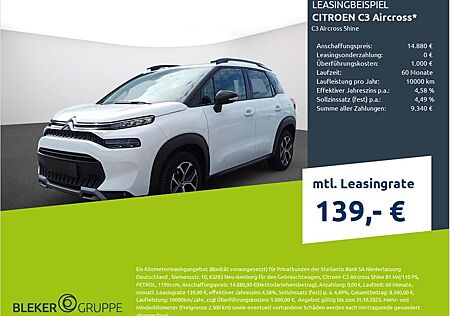 Citroën C3 Aircross PureTech 110 S&S Shine
