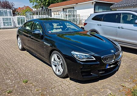 BMW 640i Gran Coupé Saphirschwarz Metallic M-Paket