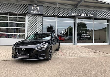 Mazda 6 Kombi G 194 Homura "VOLLE HÜTTE" LEDER ROT