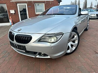 BMW 645 Cabrio HUD SZH MEMORY LEDER TMP XENON PDC