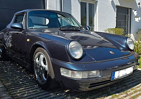 Porsche 964 Carrera 2 Cabrio triple blue
