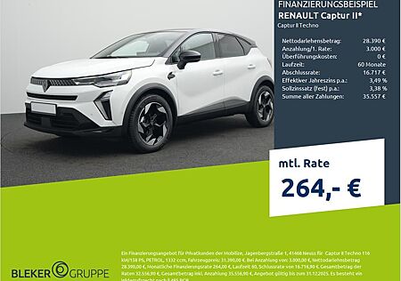 Renault Captur Techno Mild Hybrid 160 EDC