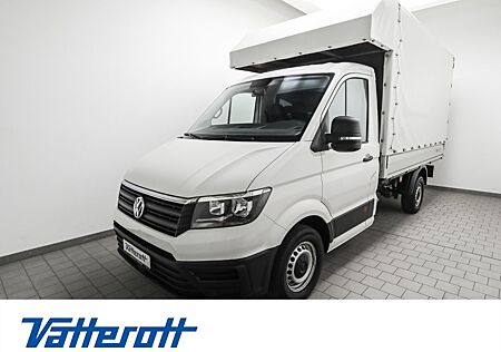 VW Crafter Volkswagen 35 2.0 TDI Pritsche + Plane L2 mittellan