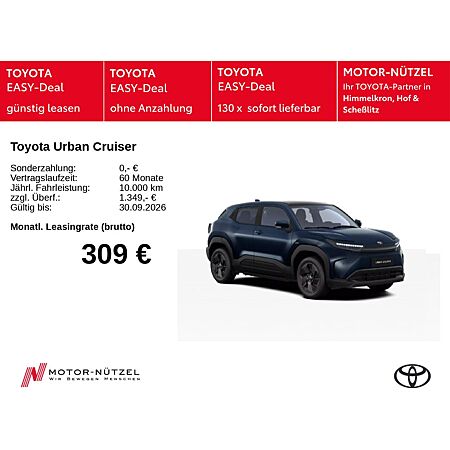 Toyota Urban Cruiser leasen