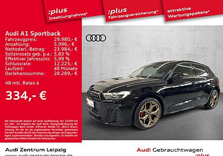 Audi A1 Sportback 40 TFSI S line S-tron. *LED*Navi+*