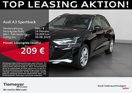 Audi A3 Sportback 35 TFSI ADVANCED LM18 AHK SPORTSITZ