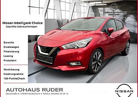 Nissan Micra 1.0 Tekna Start/Stopp 8 Fach bereift