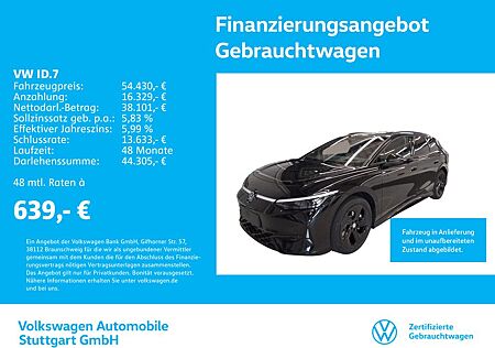 VW ID.7 Volkswagen Tourer Navi P-Dach AHK Kamera