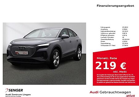 Audi Q4 e-tron Sportback 35 MMI LED PDC Digi-Cockpit