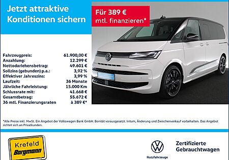 VW T7 Multivan Volkswagen 2.0 TDI Edition lang AHK MATRIX-LED