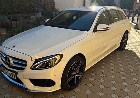 Mercedes-Benz C 220 d T 4MATIC AMG, AHK, Kamera, Shz