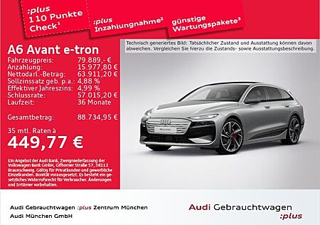Audi A6 e-tron A6 Avant e-tron performance Luftfed/AHK/21"Zoll/