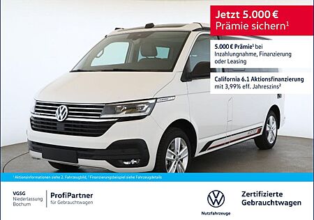 VW T6 California Volkswagen T6.1 California Ocean 4Motion DSG NAVI Kamera