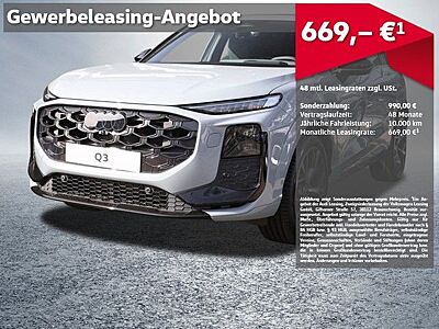 Audi Q3 SUV e-hybrid 2X S-LINE DIGI MATRIX PANO TECH
