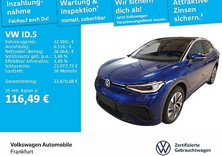 VW ID.5 Volkswagen Pure Navi IQ.Light DAB+ Infotainment-Paket
