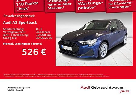 Audi A3 Sportback 2.0 TDI S line S tronic Nav ACC LED