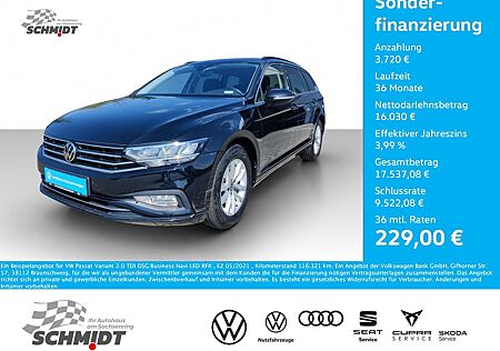 VW Passat Variant Volkswagen 2.0 TDI DSG Business Navi LED RFK
