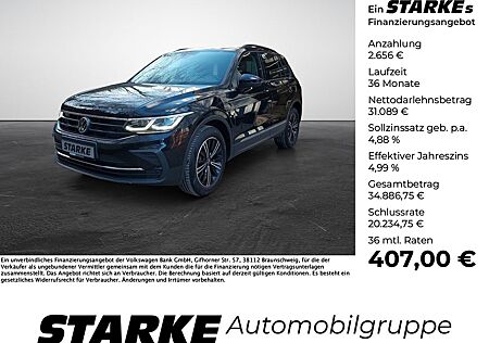 VW Tiguan Volkswagen 1.4 TSI DSG eHybrid Life AHK Navi LED Ka