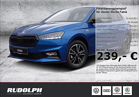 Skoda Fabia 1.0 TSI Monte Carlo Keyless Rückfahrkam. L