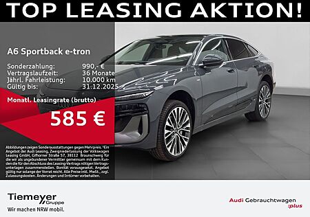 Audi A6 e-tron Sportback Q S LINE PANO LM21 LEDER B&O