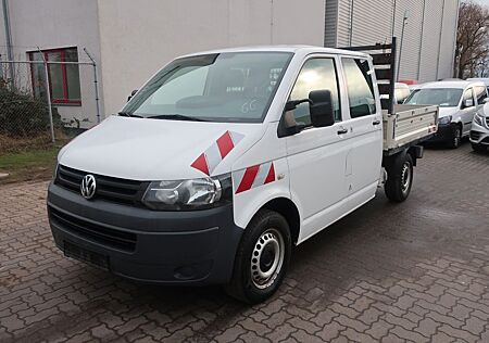 VW T5 Transporter Volkswagen Pritsche Doppelkabine AHK 1 Hand