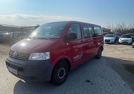 VW T5 Shuttle Volkswagen Transporter 2.5tdi AC 9 seats