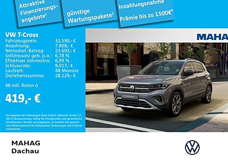 VW T-Cross Volkswagen 1.0 TSI Style IQ.Light IQ.Drive Navi Rea