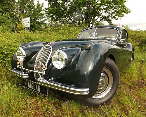 Jaguar XK 120 - die Superkatze!