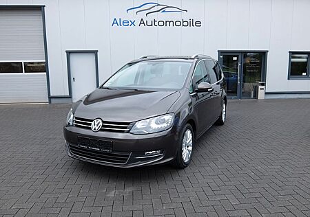 VW Sharan Volkswagen Highline 4Motion 1Hand 7Si. EU6 Xenon AHK