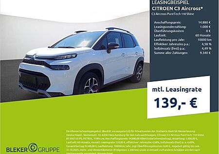 Citroën C3 Aircross PureTech 110 Shine