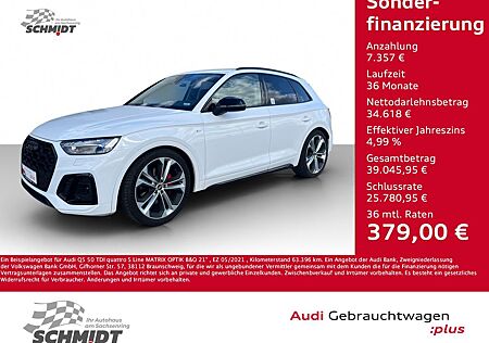 Audi Q5 50 TDI quattro S Line MATRIX OPTIK B&O 21"