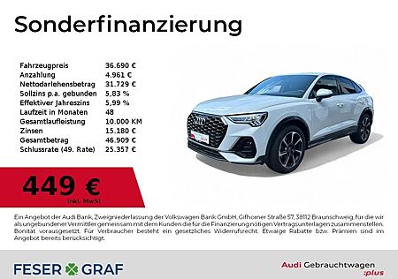Audi Q3 Sportback 35 TFSI S line LED+/Kamera/Navi/VC+