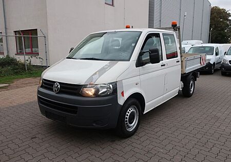 VW T5 Transporter Volkswagen T5 Pritsche DoKa 1. Hand / Klima / FN:96