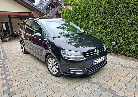 VW Sharan Volkswagen 2.0 TDI DSG BlueMotion Tech Highline ...