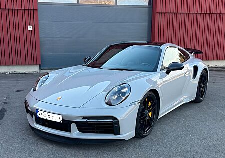 Porsche 992 911 Turbo S Kreide, Pano, Approved, Voll