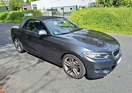 BMW 220i Cabrio M Sport NAVI+LEDER+HARM&KARDO