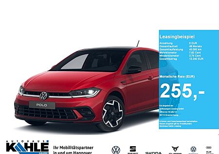VW Polo Volkswagen R-Line 1.0 l TSI DSG CarPlay Pano Black