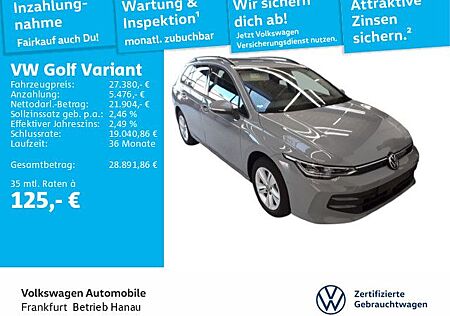 VW Golf Volkswagen VIII Variant 2.0 TDI Life Navi LED DAB+ Fro