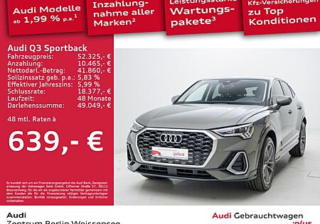 Audi Q3 Sportback 45 TFSI S-TRO*QUA*S-LINE*AHK*STAND*