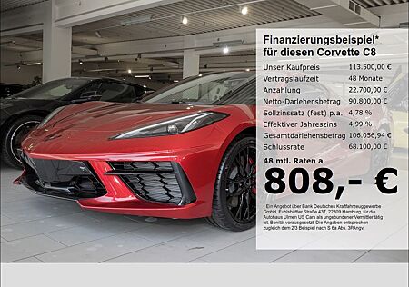 Chevrolet Corvette C8 Stingray Coupe 6.2 V8 3LT Voll Z51 Lift Magne