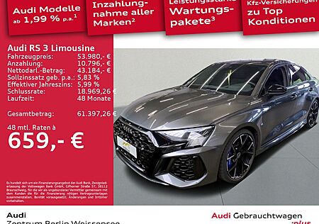 Audi RS3 RS 3 Limousine 2.5 TFSI*MATRIX*B&O*HUD*ASG*CARB*