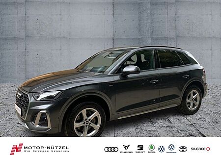Audi Q5 40 TDI QU S-TR S-LINE LED+NAVI+AHK+GRA+SHZ