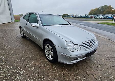 Mercedes-Benz C 180 Kompressor Sportcoupé - Silber metallic