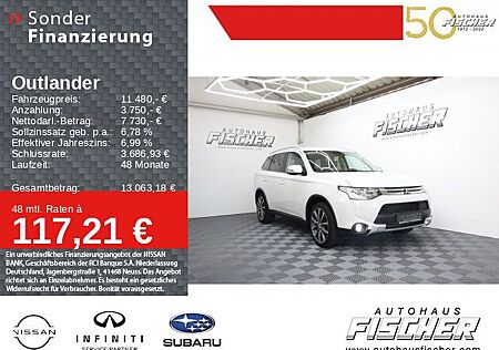 Mitsubishi Outlander 2.2 Diamant Edition 4WD Navi AHK Kamer