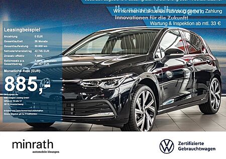 VW Golf Volkswagen VIII 2.0 TSI Style BLACK+APP+DAB+VIRT+ACC